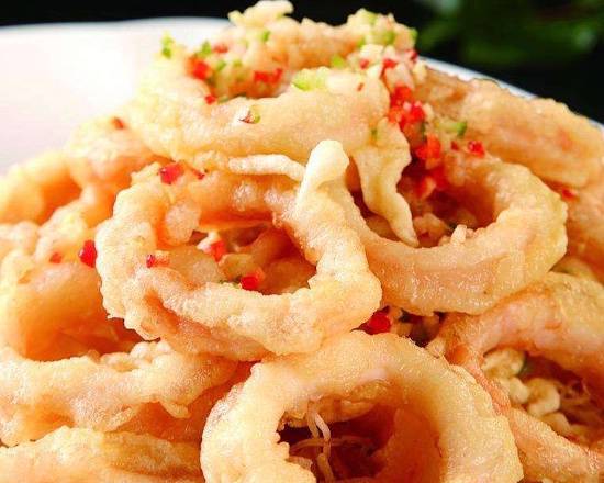 S8.Crispy Calamari with Spicy Salt椒盐鱿鱼圈🌶️